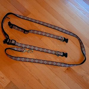 ❤💛 Up Country Lot - 2 Collars + 1 Leash 💛❤